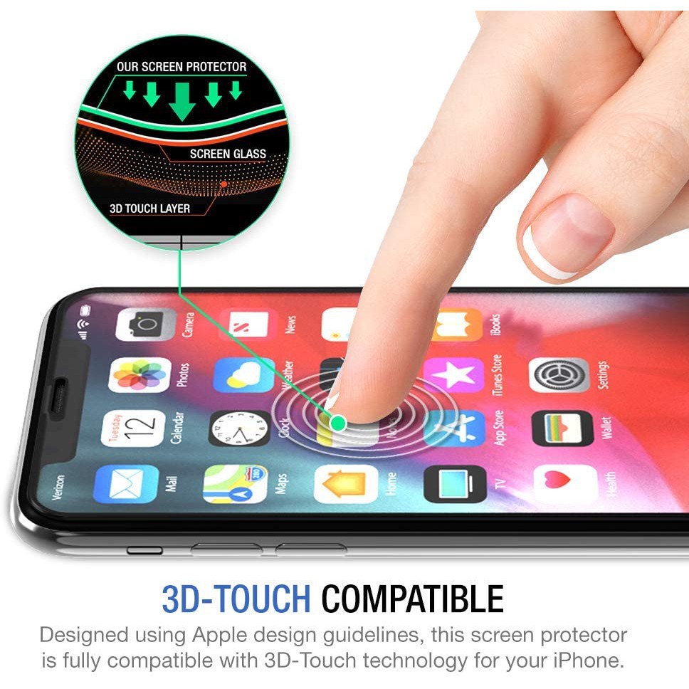 Kính Cường Lực 9d Bảo Vệ Màn Hình Cho iphone 15 pro max 14 13 12 mini 11 pro max x xs max xr 6 6s 7 8 plus