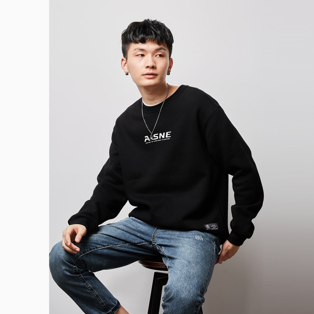 Áo Sweater AISNE Nam Nữ unisex phong cách Hàn Quốc cá tính, Chất nỉ bồng đẹp mã HD83 -Quà tặng ngẫu nhiên | BigBuy360 - bigbuy360.vn