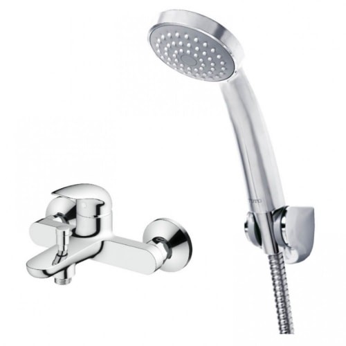 Bộ củ sen tròn tắm nóng lạnh toto ,inox