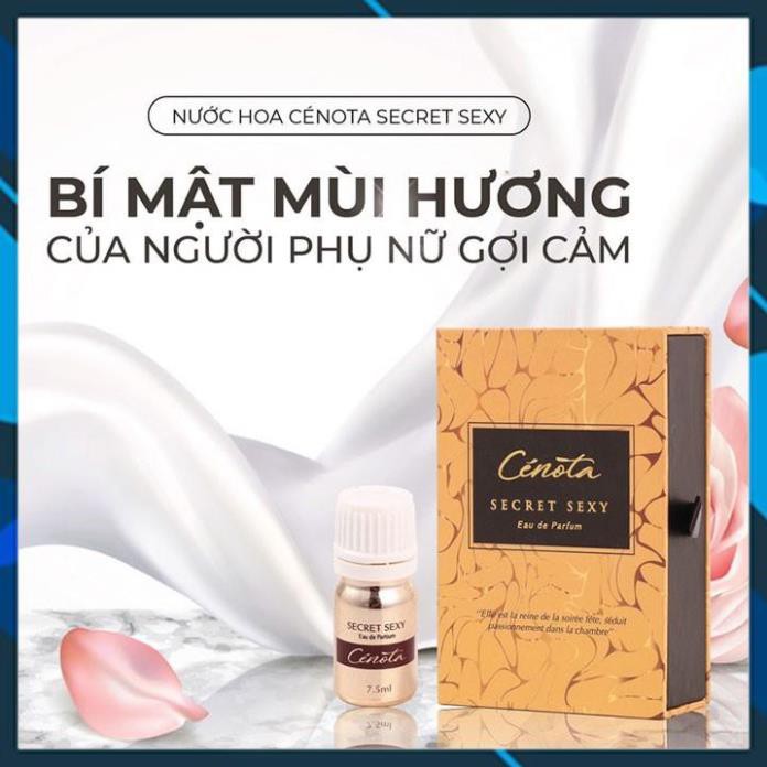 [BÁN LỖ LẤY ĐÁNH GIÁ 5 SAO] Nước Hoa Vùng Kín Cenota Secret Sexy 5ml Quyến Rũ, Khả Năng Lưu Hương Lên Tới 24