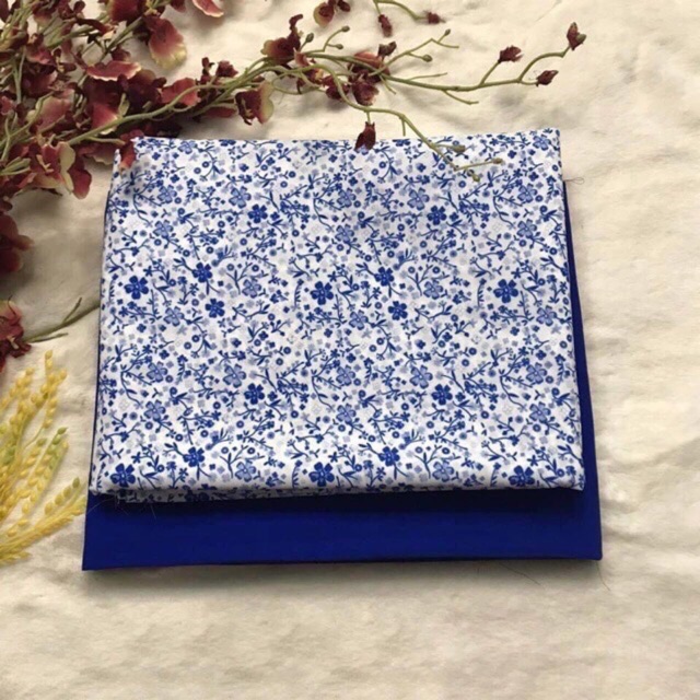 Vải áo dài hoa nhí