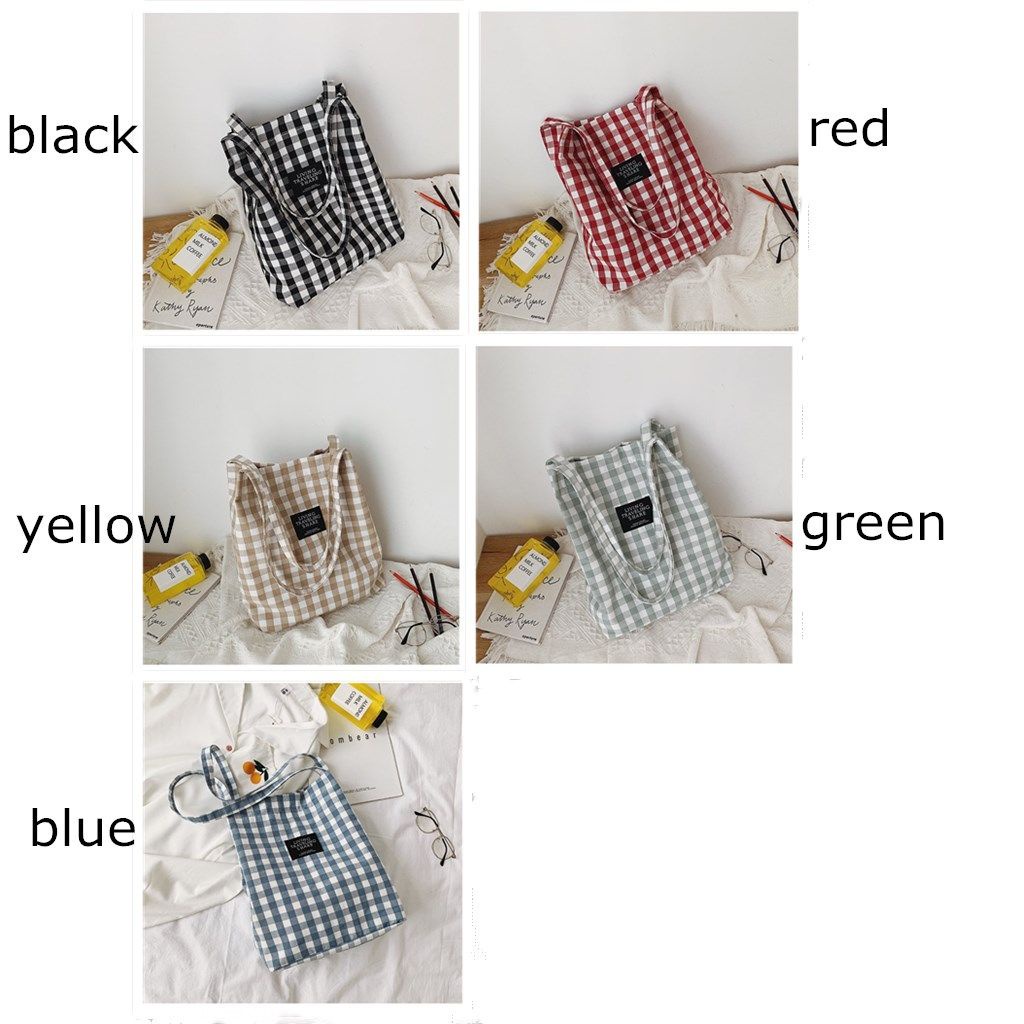 Túi xách cotton nhiều màu sắc tuỳ chọn thời trang cho nữ