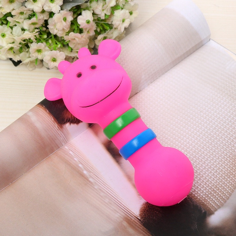 Đồ chơi gặm cho Chó mèo hình thú dễ thương