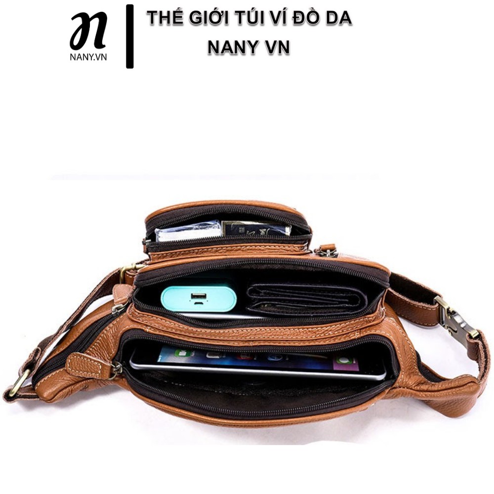 Túi Đeo Hông Da Bò Cao Cấp, Thiết kế Mới Lạ Ấn Tượng, Phong Cách Năng Động T126 - Kèm quà tặng hấp dẫn | BigBuy360 - bigbuy360.vn