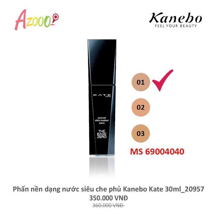 Phấn nền siêu che phủ Kanebo Nhật  [CÓ TEM CHỐNG HÀNG GIẢ] | BigBuy360 - bigbuy360.vn