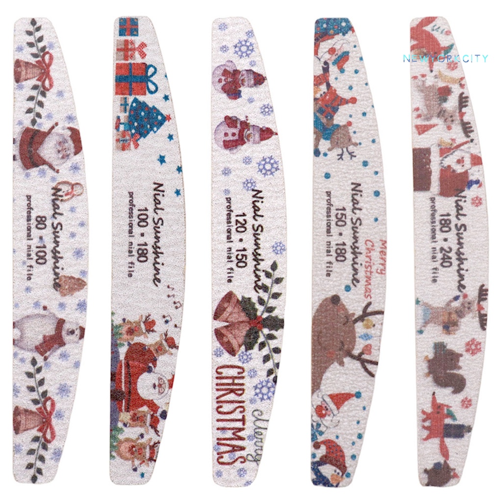 Dũa Móng Tay Hình Bán Nguyệt Nhiều Màu Chuyên Nghiệp