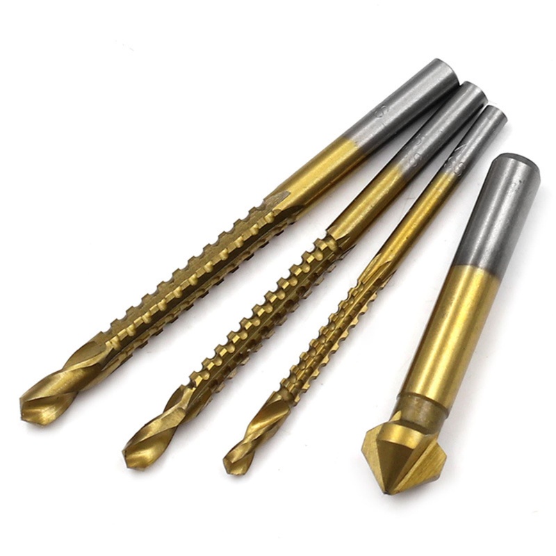 Bộ Mũi Khoan HSS Tốc Độ Cao Bằng Thép Phủ Titan