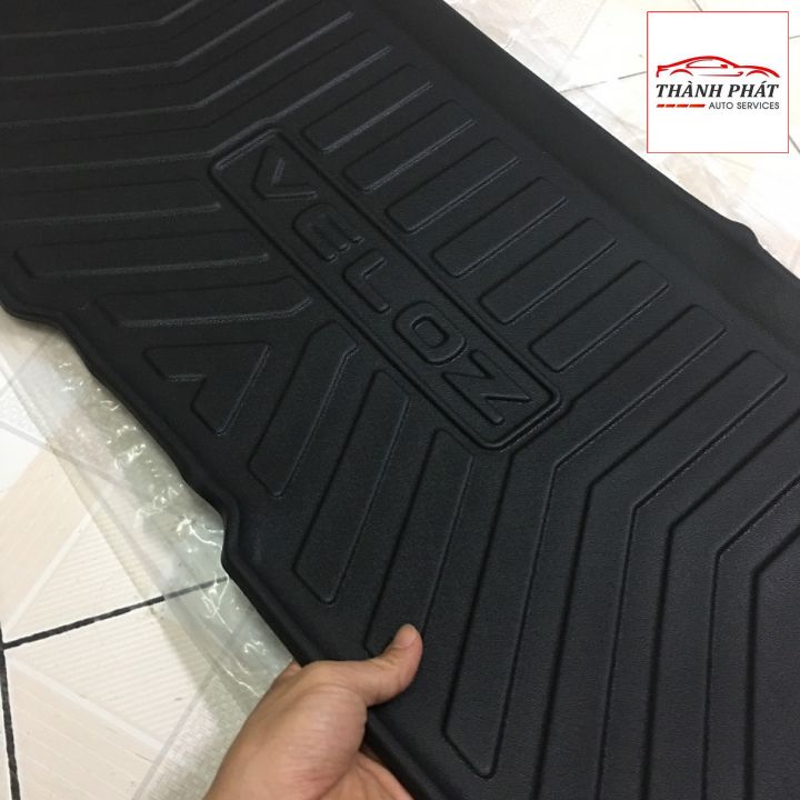 Toyota Veloz Cross- Khay Lót Cốp Nhựa Dẻo Xe Toyota Veloz Cross 2022, Chất Liệu Cao Cấp, Không Mùi