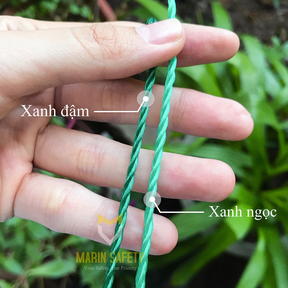 Dây cước nông nghiệp, dây buộc giàn leo chất liệu HDPE nguyên sinh giúp dây định hướng cây trồng