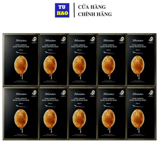 Combo 10 Mặt Nạ Săn Chắc Da Jmsolution Honey Luminous Royal Propolis Mask 30ml x 10