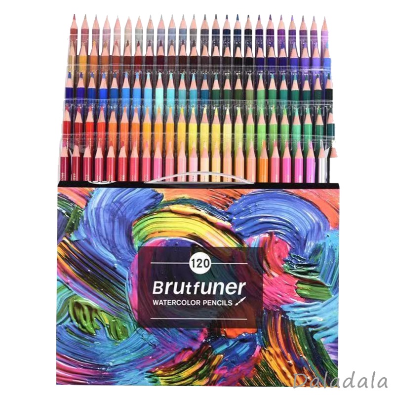 Multi Colored Art Drawing Pencils in Bright Assorted Shades, Art Supplies for Coloring, Blending and Layering