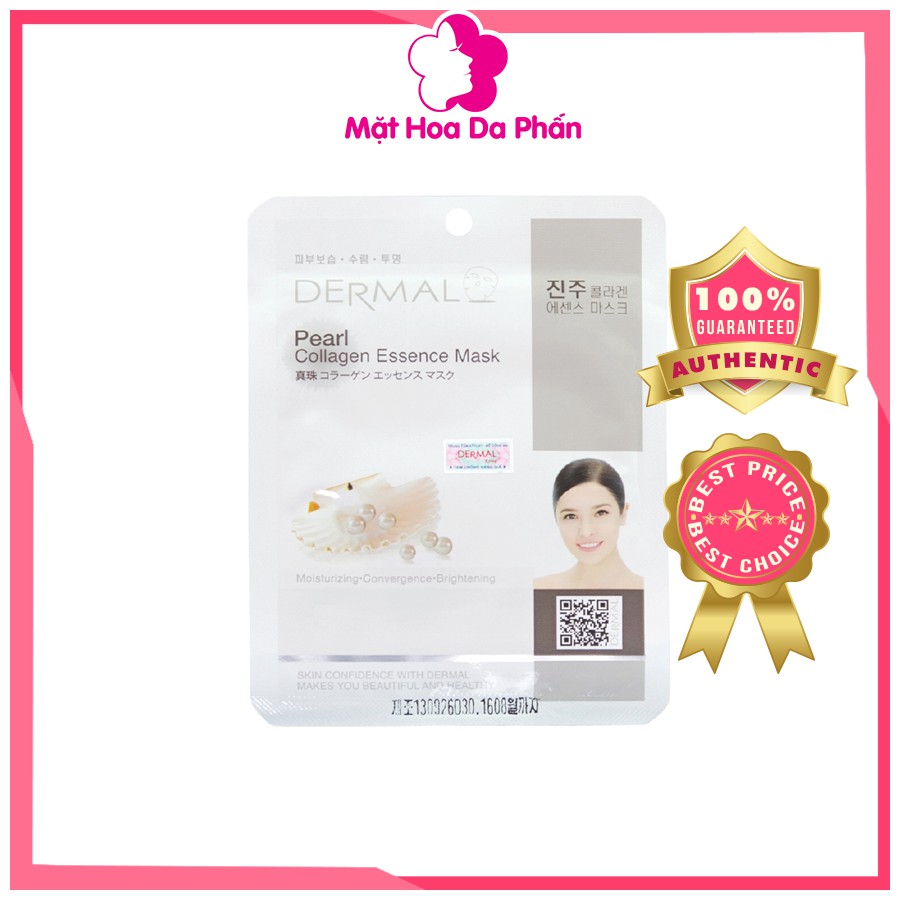 Mặt Nạ Dermal Essence Mask #Pearl
