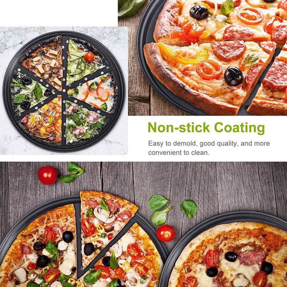 SOMEDAYZL Khay Lưới Nướng Bánh Pizza Bằng Thép Carbon 6 / 7 / 8 / 9 inch