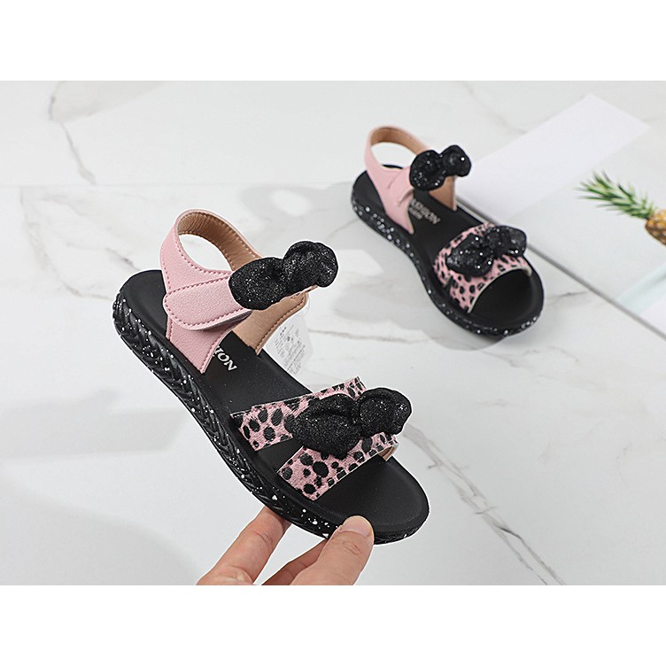 sandal bé gái size 27-38 nơ báo sang chảnh