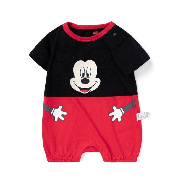 (0-3 tuổi) Bộ body bé trai hình Chuột Mickey của hãng BALABALA 20022112020190001