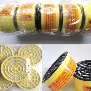 Phin lọc bụi phin lọc chống hóa chất chống độc dùng cho mặt nạ 1 phin và 2 phin bb 203