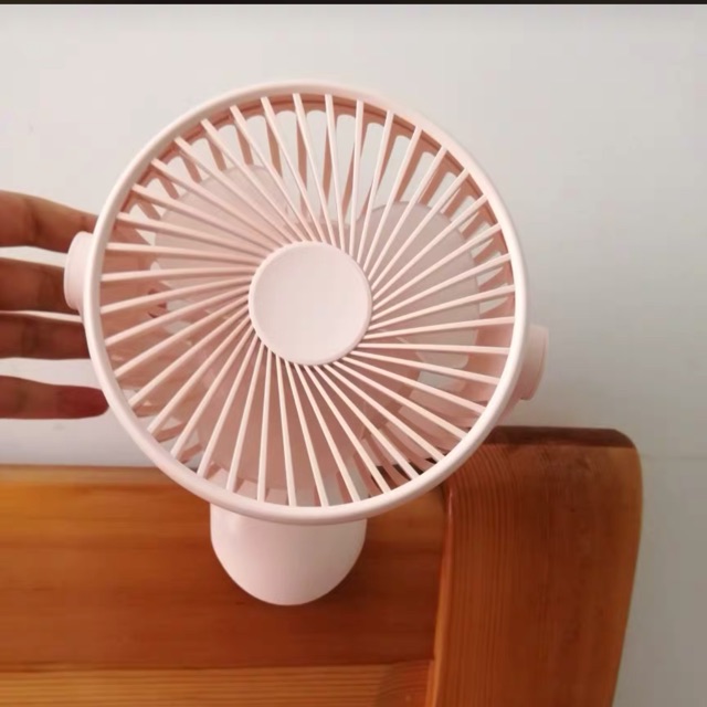 Quạt sạc mini kẹp xe đẩy cho bé