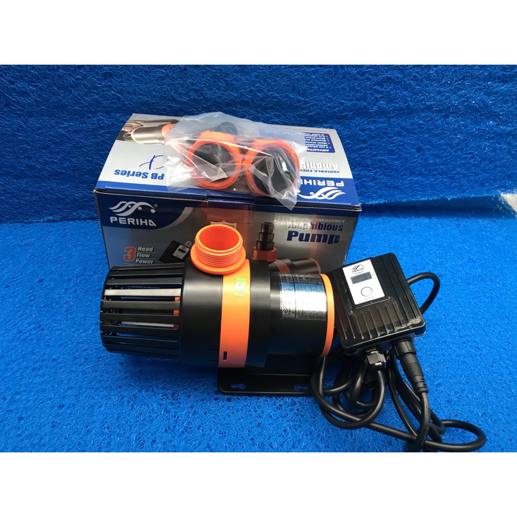 Máy bơm PERIHA cho hồ cá Koi, Máy bơm tiết kiệm điện có bộ điều khiển 3 chế độ Periha PB 5000-25000