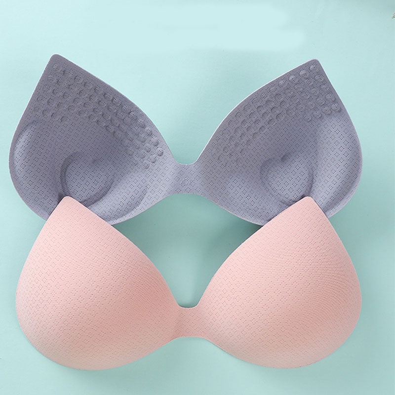 Đệm lót áo ngực bằng latex thoáng khí nhiều kích thước tiện lợi cho nữ
