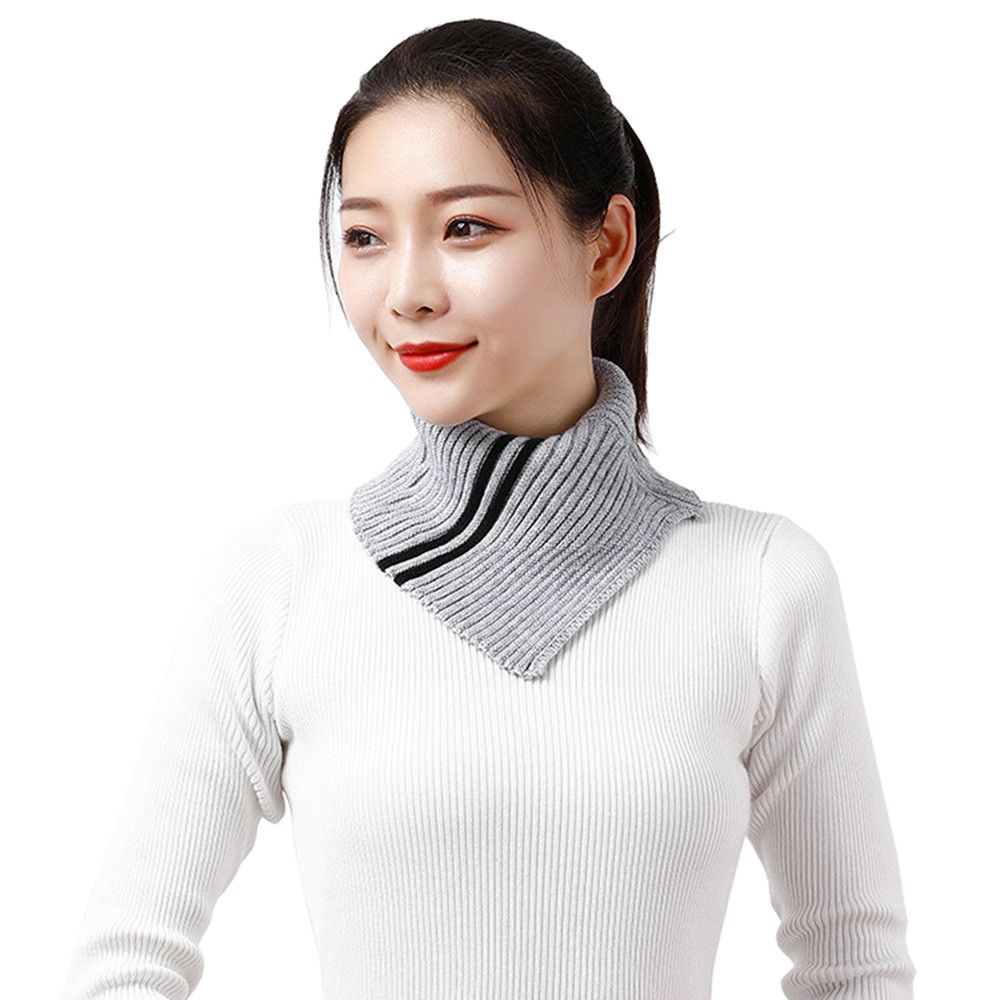 Áo Len Cổ Cao Màu Trơn Thời Trang Mùa Đông Giữ Ấm Cho Nam Và Nữ