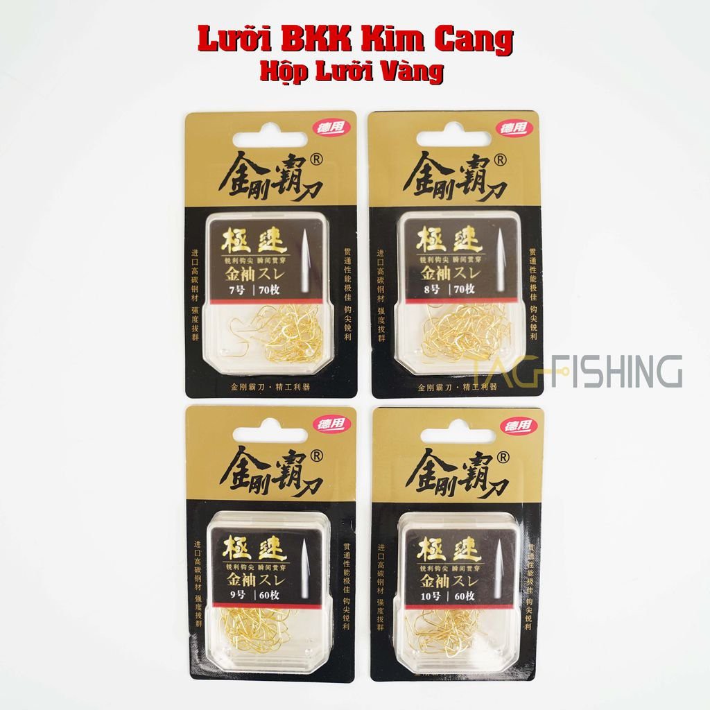 Lưỡi BKK Kim Cang - Hộp Lưỡi Vàng 70 cái/hộp