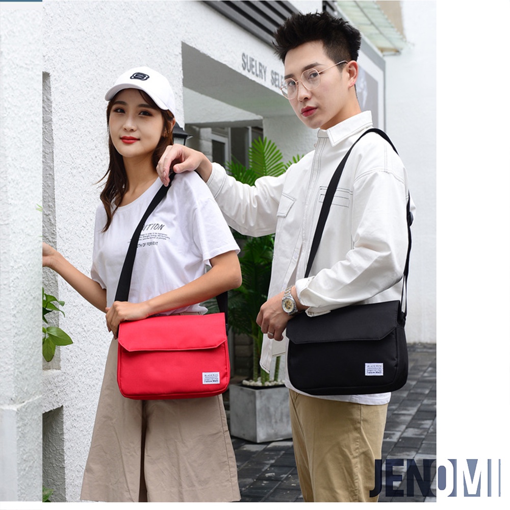 Túi đeo chéo nam phong cách hàn quốc, túi đeo chéo unisex vải canvas bền bỉ TX04