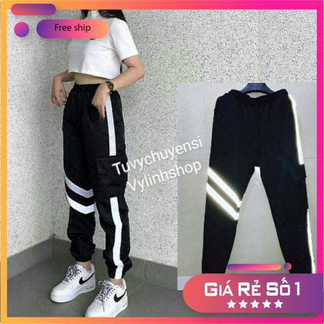 Quần PHẢN QUANG kaki Unisex (Chụp FLASH mới PHẢN QUANG)