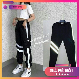 Quần phản quang kaki unisex