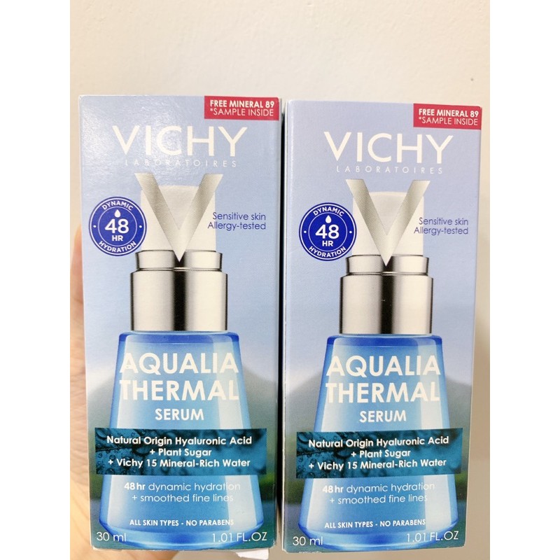 Tinh Chất Dưỡng Ẩm Dành Cho Da Khô Và Da Nhạy Cảm VICHY Aqualia Thermal Rehydrating Serum 30ml