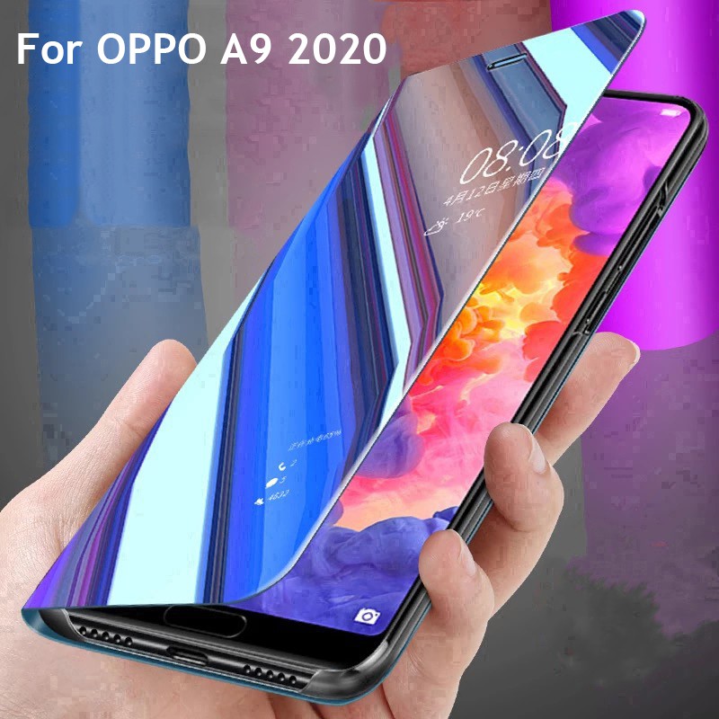 Ốp lưng tráng gương trong suốt cho OPPO A9 2020 A5 2020