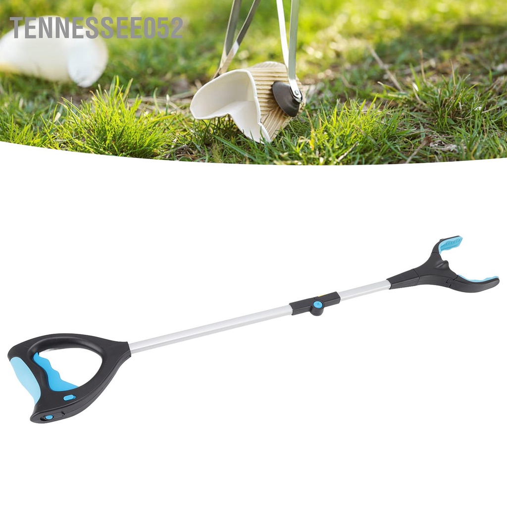 Tennessee052 Có thể gập lại Reacher Grabber Tool Gấp Pick Up Stick Telescoping cho các mặt hàng rác