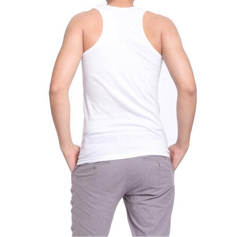 Áo Ba Lỗ Nam Thiết Kế Sát Nách Mặc Nhà, Chơi Thể Thao, Tập Gym Thun Cotton 100% Mịn Mát