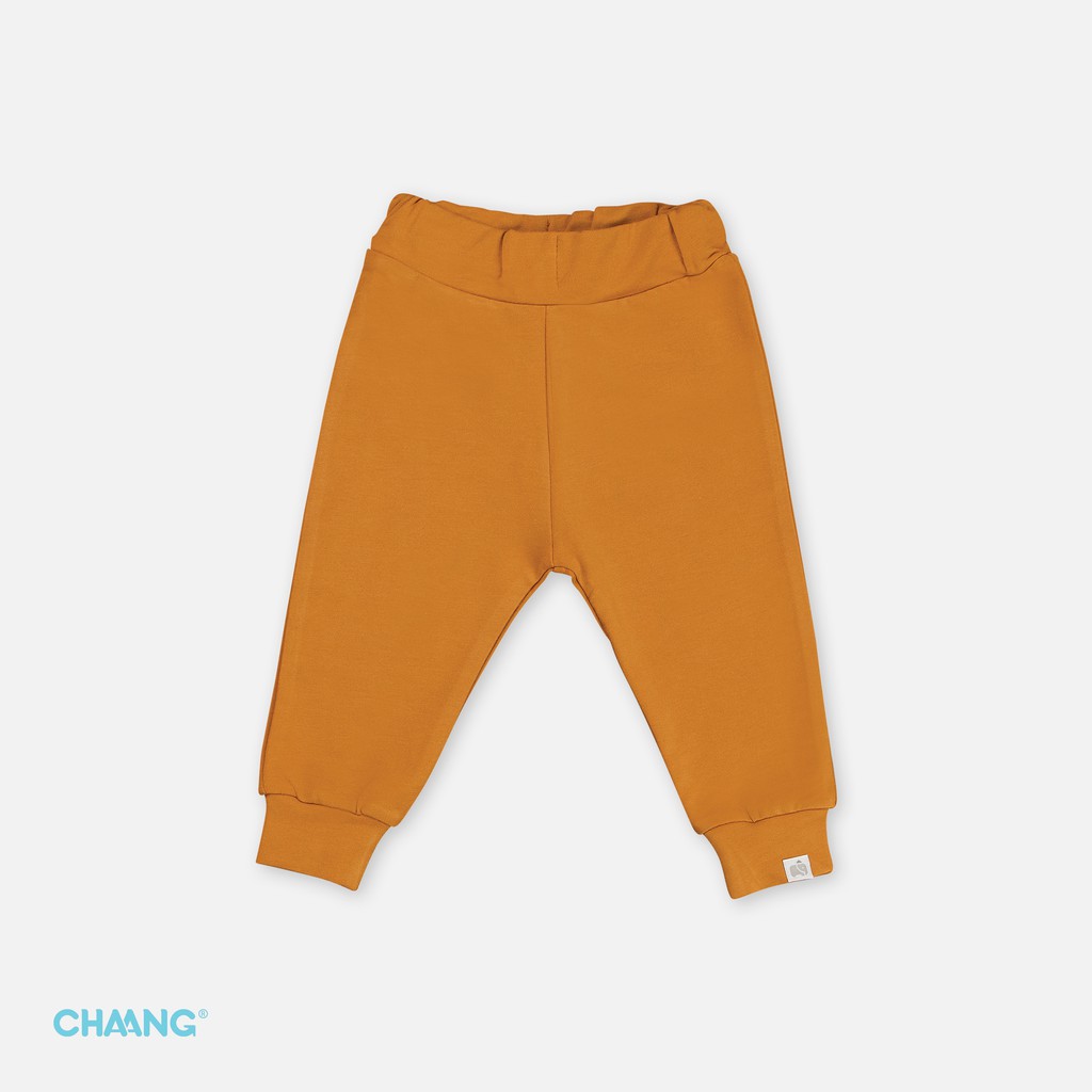 Quần Jogger Cho Bé CHAANG Vàng Babychum.68