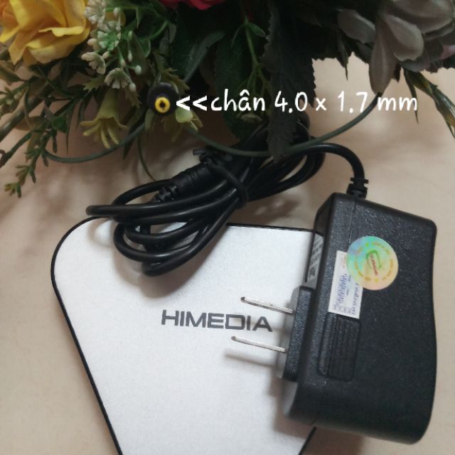 Adapter (nguồn) 5V 2A chân 4.0 x 1.7mm cho đầu Box HIMEDIA