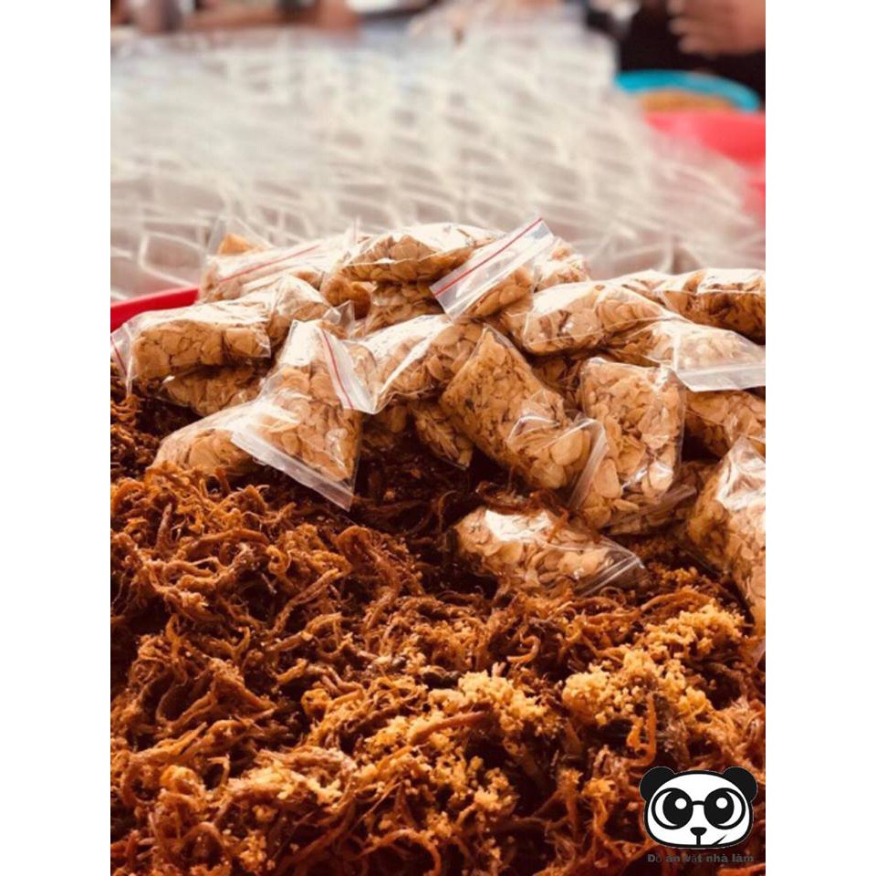 1KG heo khô khô lợn cháy tỏi loại 1 | KingFood - Thế Giới Đồ Ăn Vặt - Đồ Ăn Vặt Hà Nội