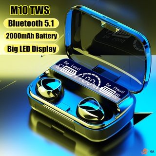 Tai Nghe Nhét Tai Bluetooth M10 Tws 5.1 Chống Nước Chất Lượng Cao