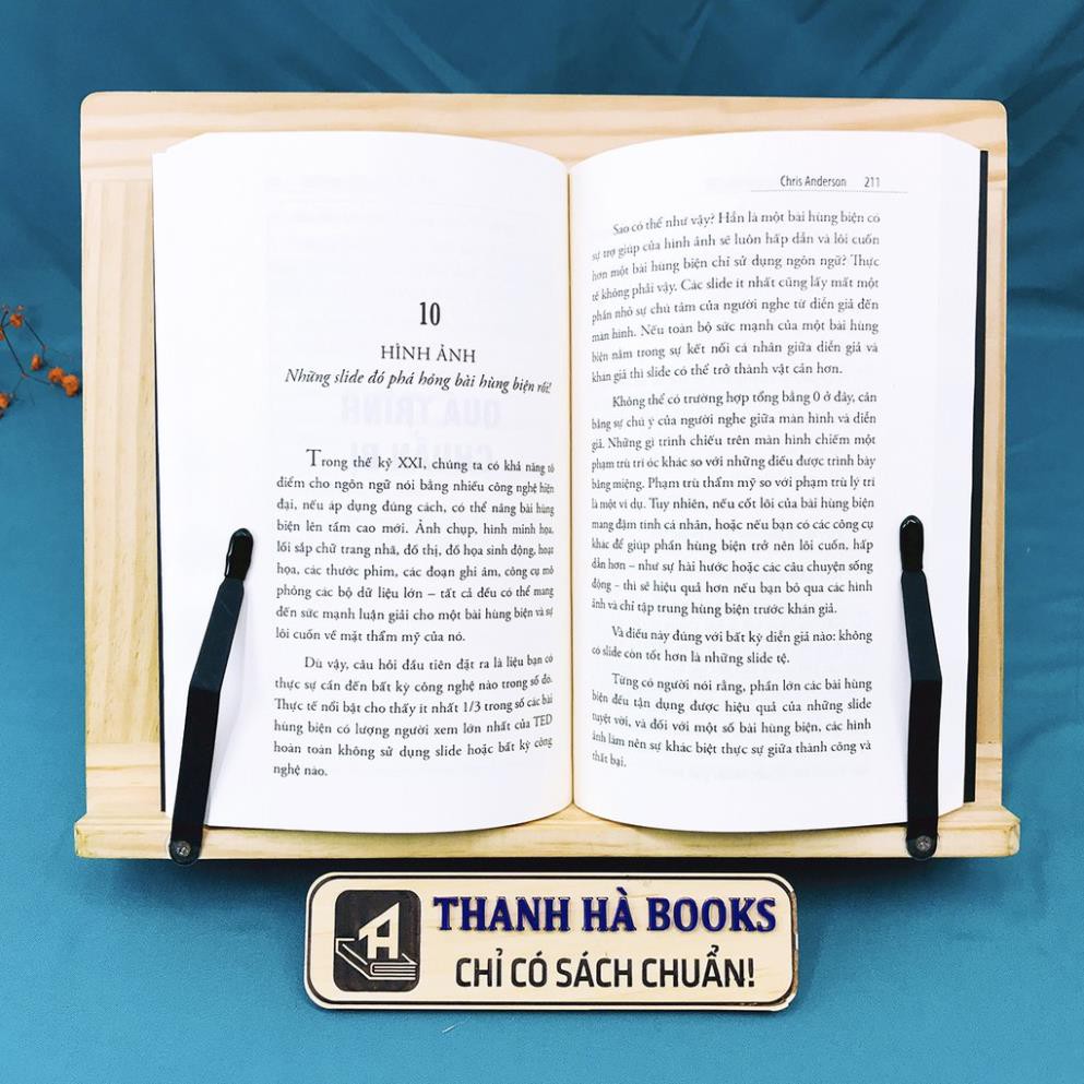 Sách - Hùng Biện Kiểu Ted 1 - TED TALKS: Bí quyết diễn thuyết trước đám đông "chuẩn" TED [AlphaBooks]