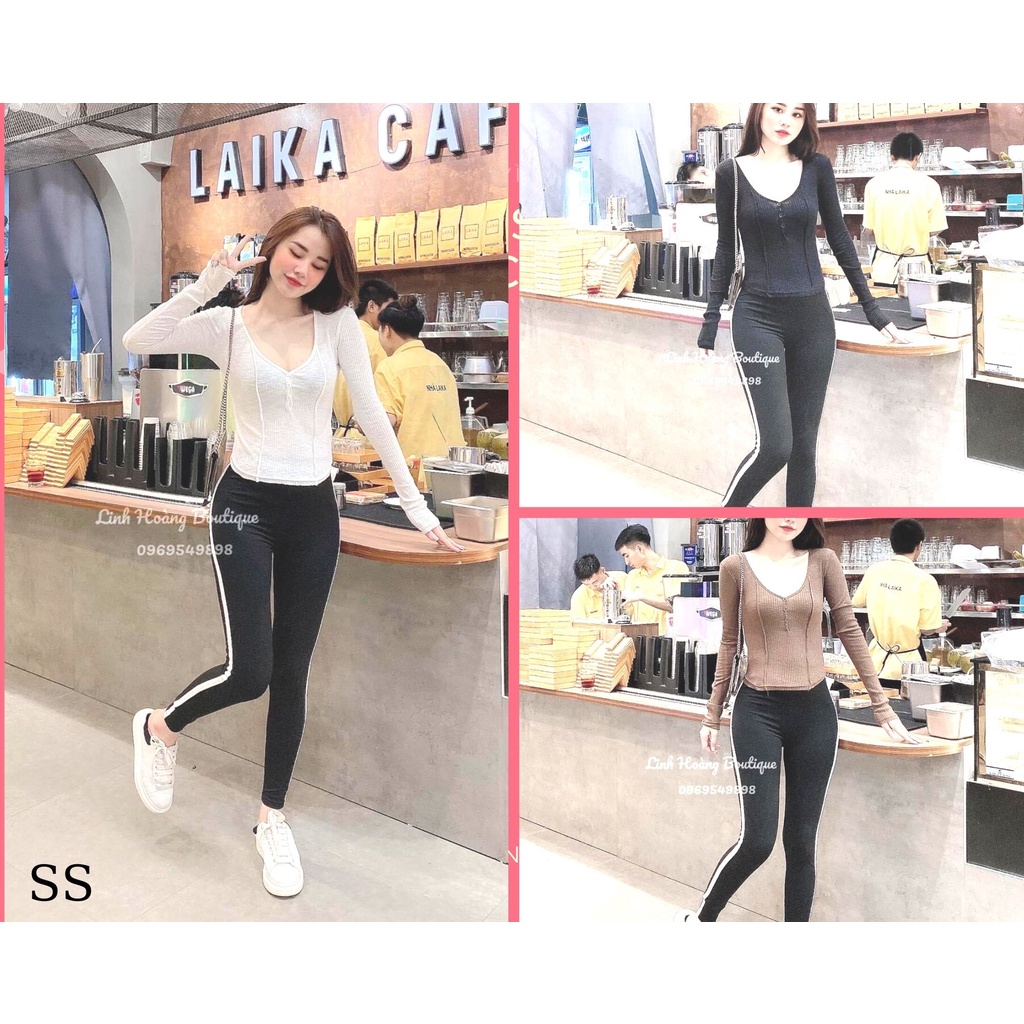 Áo len tăm,áo len nữ cao cấp ,cổ trái tim, Chất dày dặn co giãn đa chiều,tay áo dài,tôn body,Size S,M,L