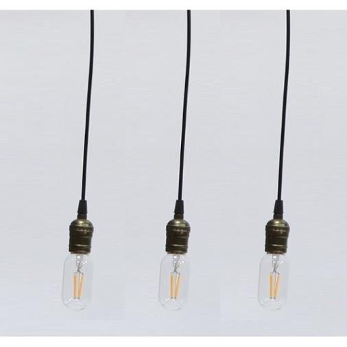 Bộ 3 dây đèn thả cổ điển Vintage bóng led Edison G45 4W