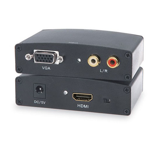 Bộ chuyển đổi VGA sang HDMI box VGA to HDMI