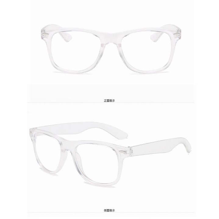 Mắt kính gọng vuông chống ánh sáng xanh thời trang