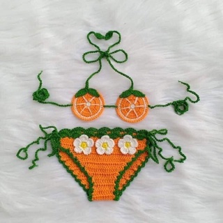 Bikini len móc cho bé