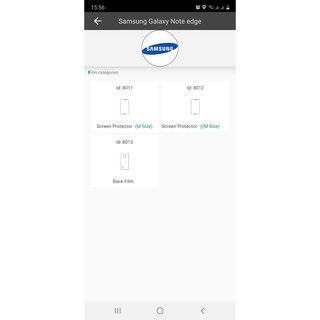 Miếng dán PPF cao cấp Samsung Note EDGE màn hình, mặt lưng