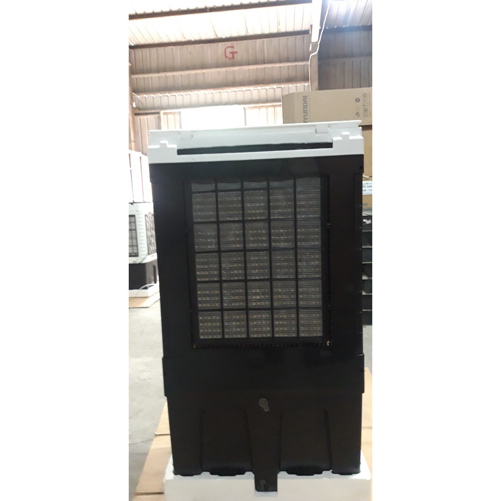 Quạt Điều Hoà Hơi Nước Đại  Hyundai Hàn Quốc HDE 6080R 80L 240W Làm Mát 70m2 Lưu Lượng Gió 10.000m3