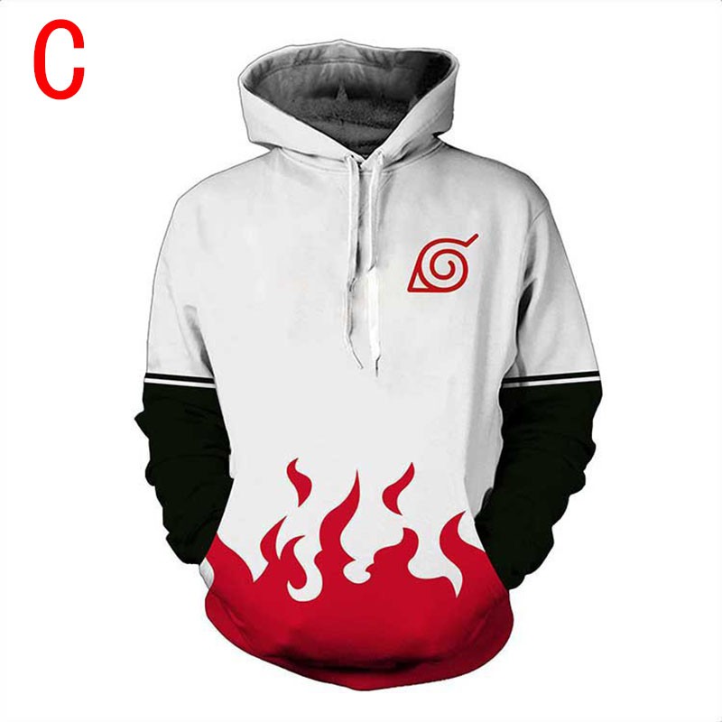 Áo hoodie tay dài in hình Anime Naruto cho nam