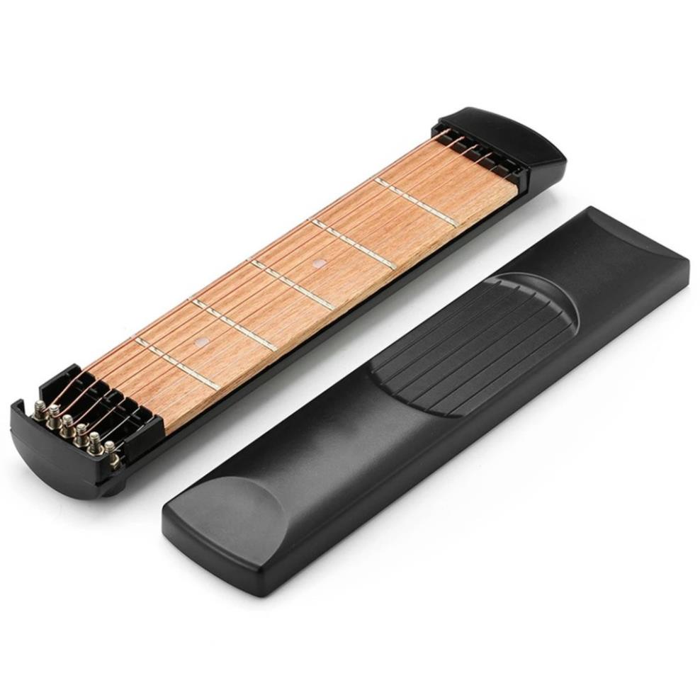 [ĐỘC QUYỀN] Dụng cụ tập bấm hợp âm Guitar Pocket 6 ngăn - tâp mọi lúc mọi nơi không sợ phiền đến ai