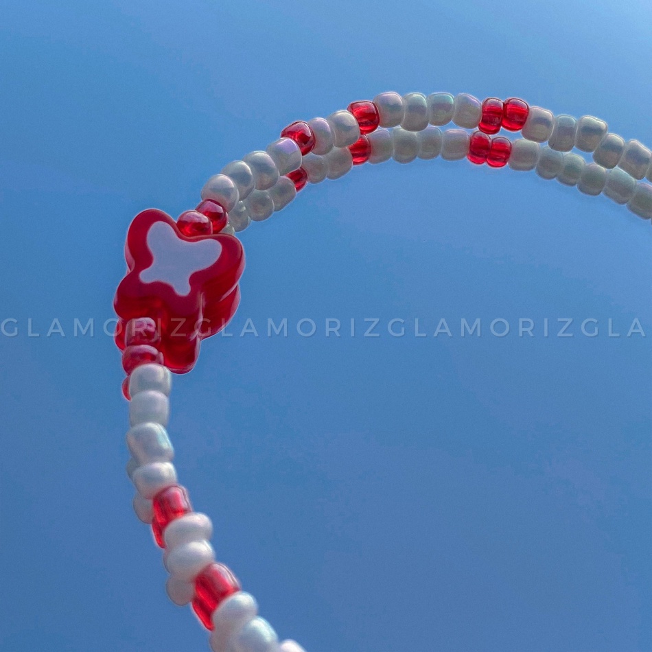 ✨ 𝑨𝑳𝑻𝑯𝑬𝑨 𝑩𝑹𝑨𝑪𝑬𝑳𝑬𝑻 ✨ Vòng tay handmade hạt cườm phối charm nhựa sắc màu Y2k siu dễ thương | Made by Glamorizzz |