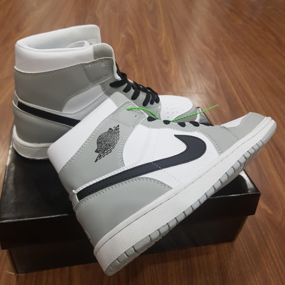[ Sale Sốc ] Giày thể thao sneaker 𝐀𝐈𝐑 𝐉𝐎𝐑𝐃𝐀𝐍 1 Xám Vạch Đen Cao cổ nam nữ full box bill | BigBuy360 - bigbuy360.vn