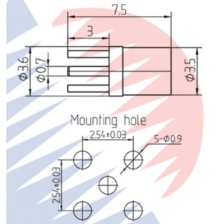 MMCX Female Socket