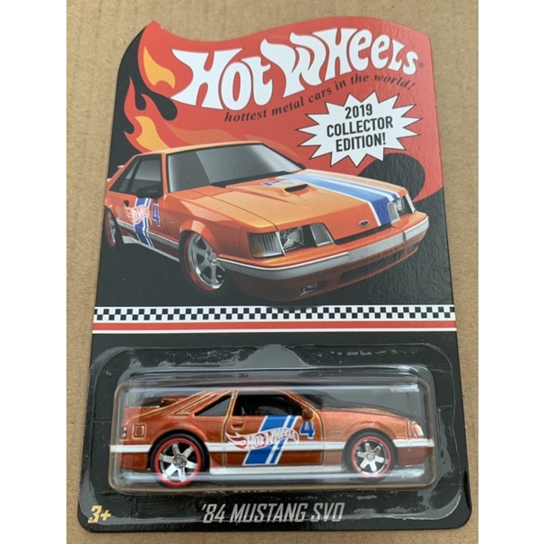 Xe Hot Wheels Mail in ‘84 Mustang SVO Collector Edition with Protector